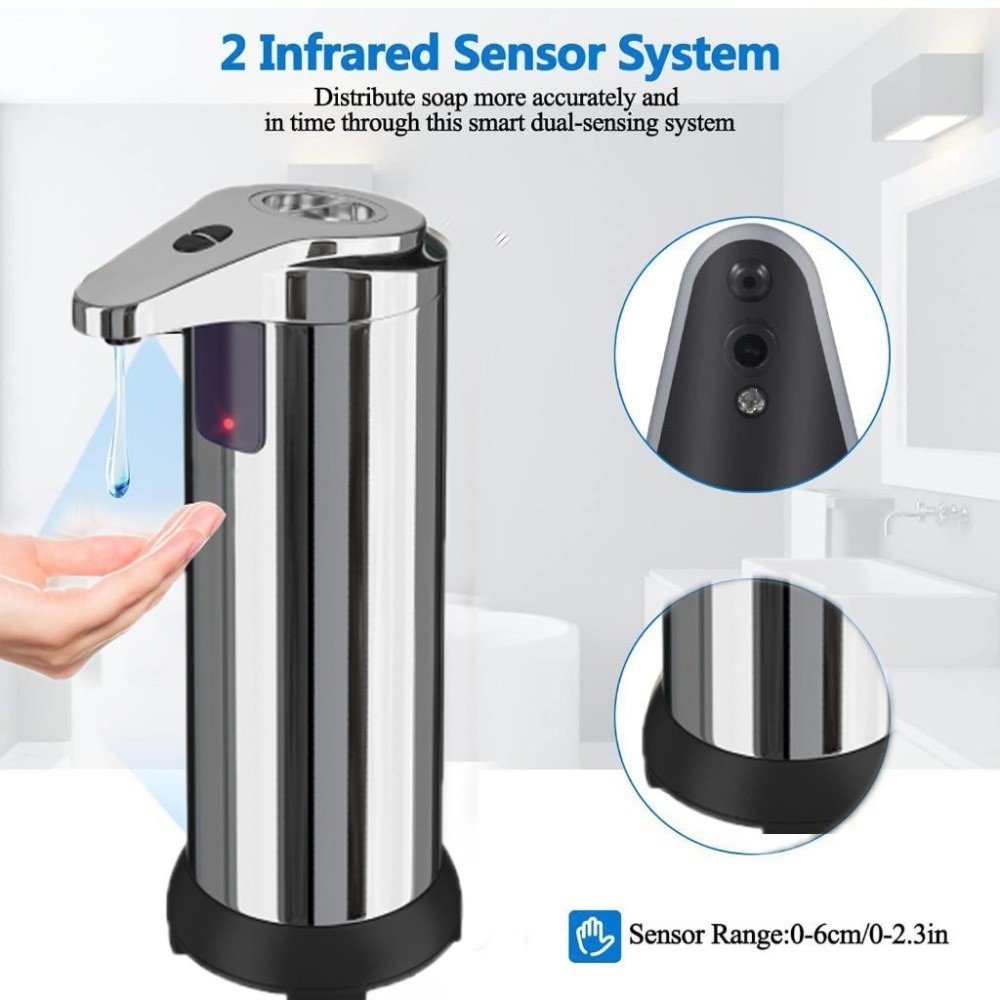 Soap Making Machine - New Stainless Steel Automatic Soap Dispenser