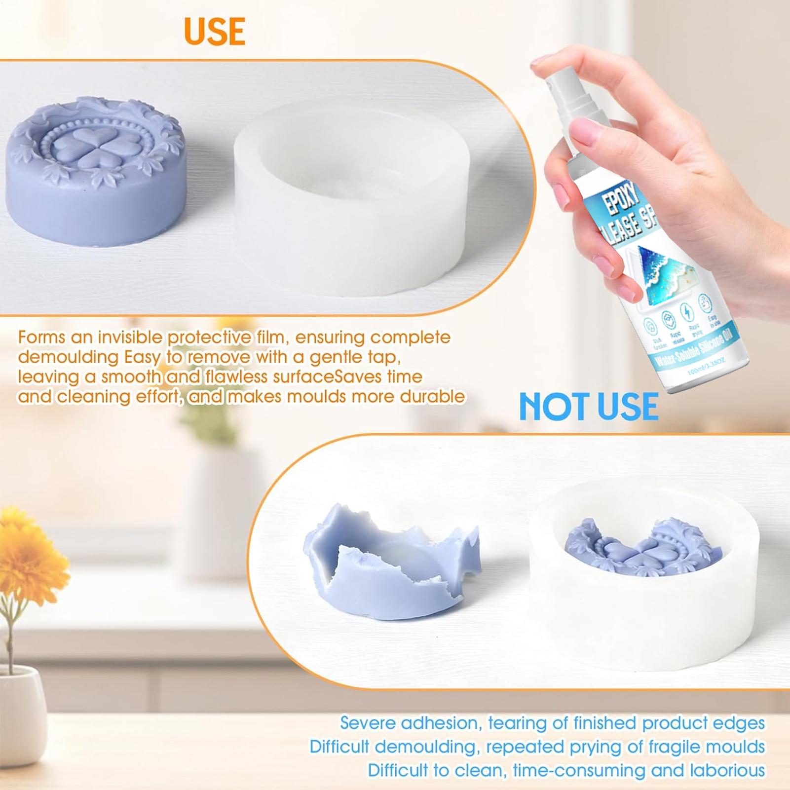 100ml Silicone Release Spray E - đánh giá và giá Soap Making Equipment