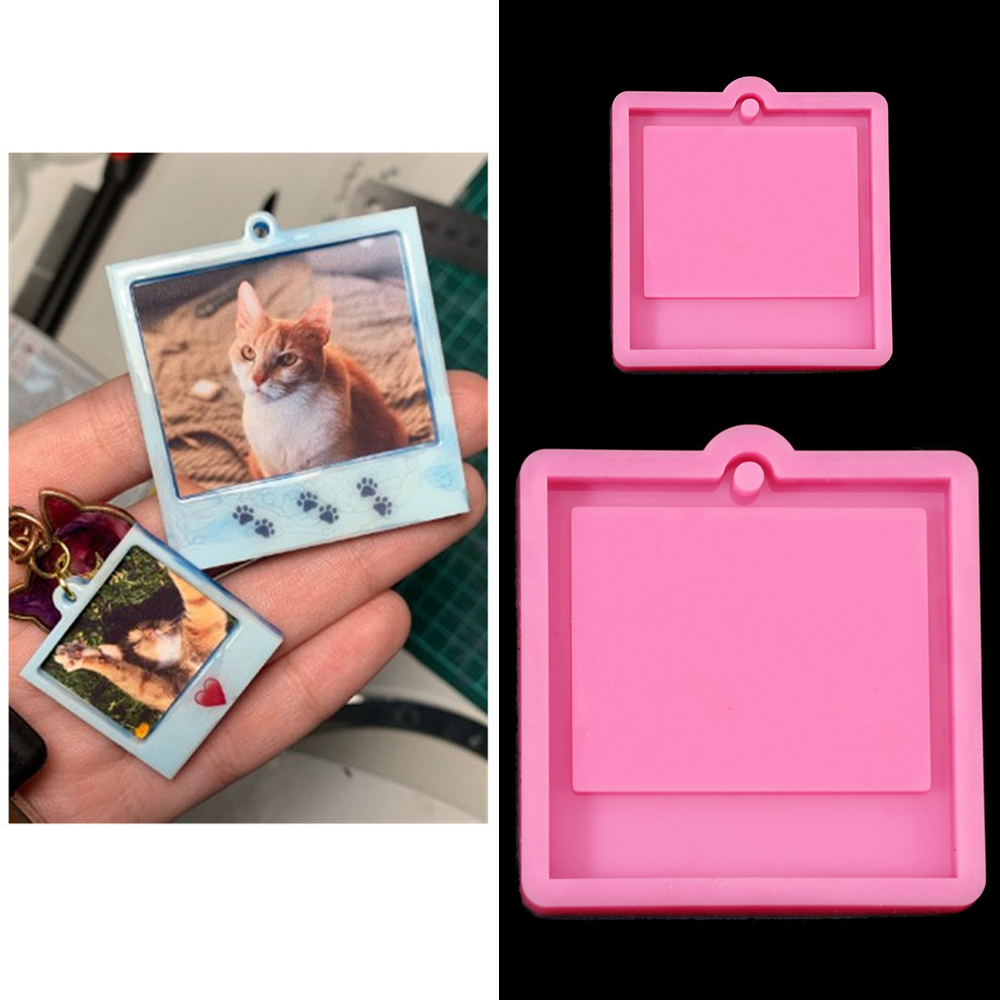 Photo Frame Epoxy Resin Keycha - đánh giá và giá Soap Making Tray