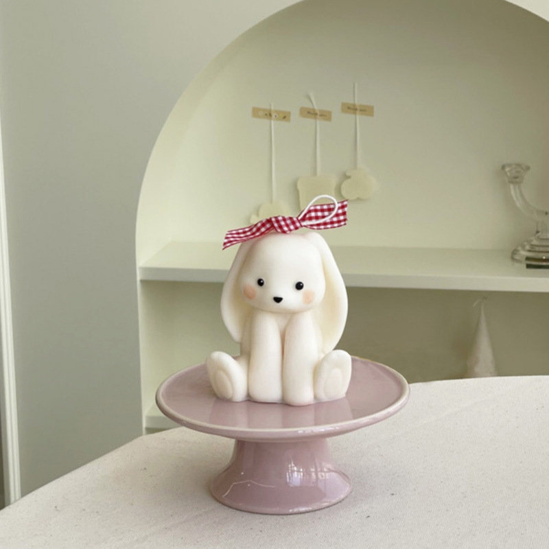 Sitting Rabbit Silicone Candle - đánh giá và giá Soap Making Gifts