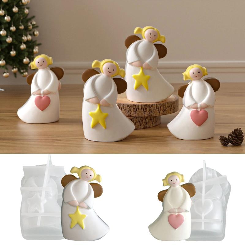 Love Angel Gypsum Mold Candle  - đánh giá và giá Soap Making Equipment