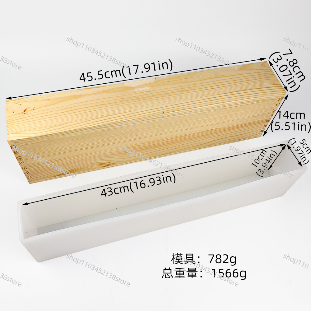 Rectangle Non-swelling Toast B - đánh giá và giá Soap Making Equipment
