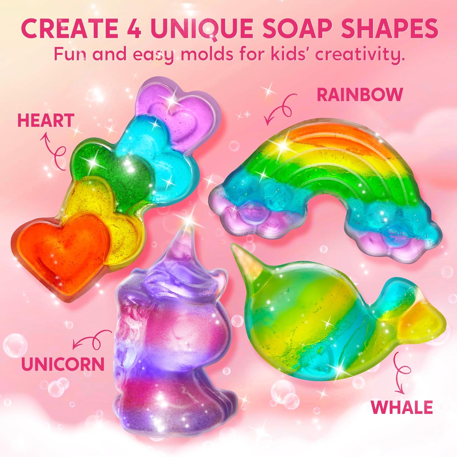 JOYFY Unicorn Soap Making Kit  - đánh giá và giá Soap Making Gifts