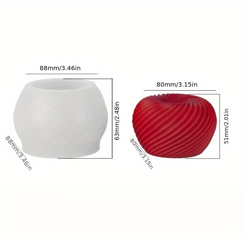 A trendy red apple silicone mo - đánh giá và giá Soap Making Tray