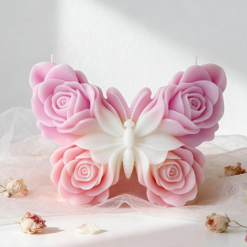 DIY Rose Butterfly Form Silico - đánh giá và giá Soap Making Tray
