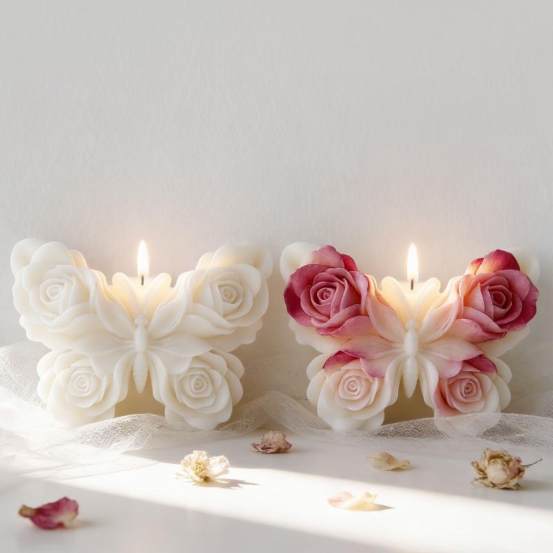 DIY Rose Butterfly Form Silico - đánh giá và giá Soap Making Tray