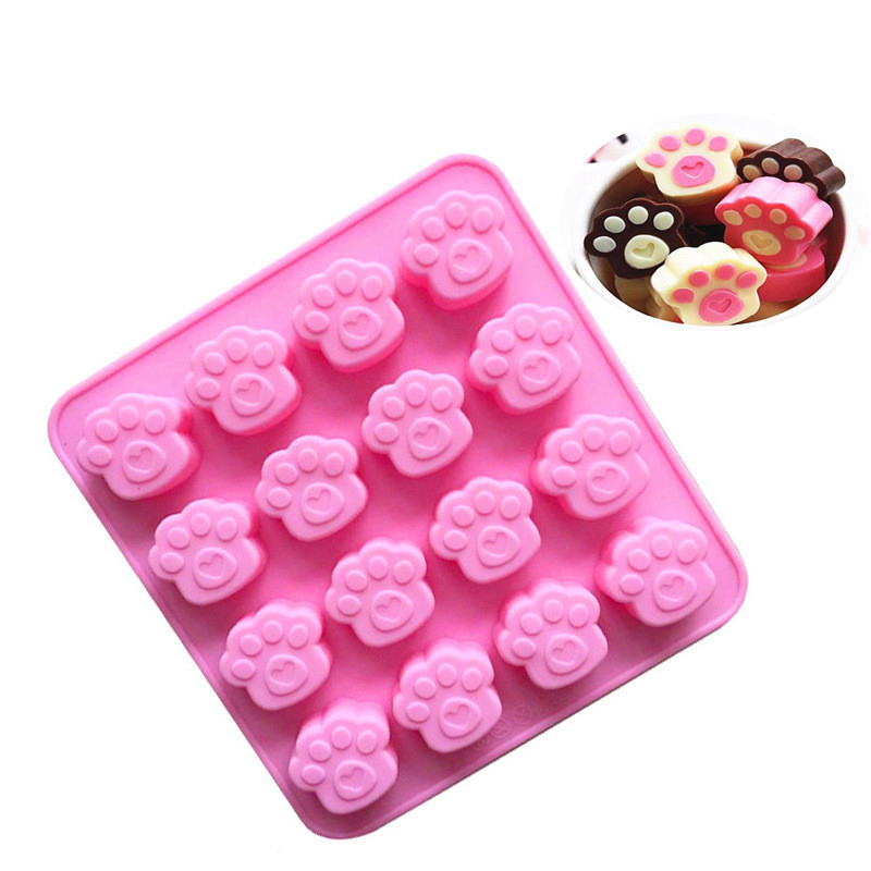 Cat Claw Shape Chocolate Silic - đánh giá và giá Soap Making Tray